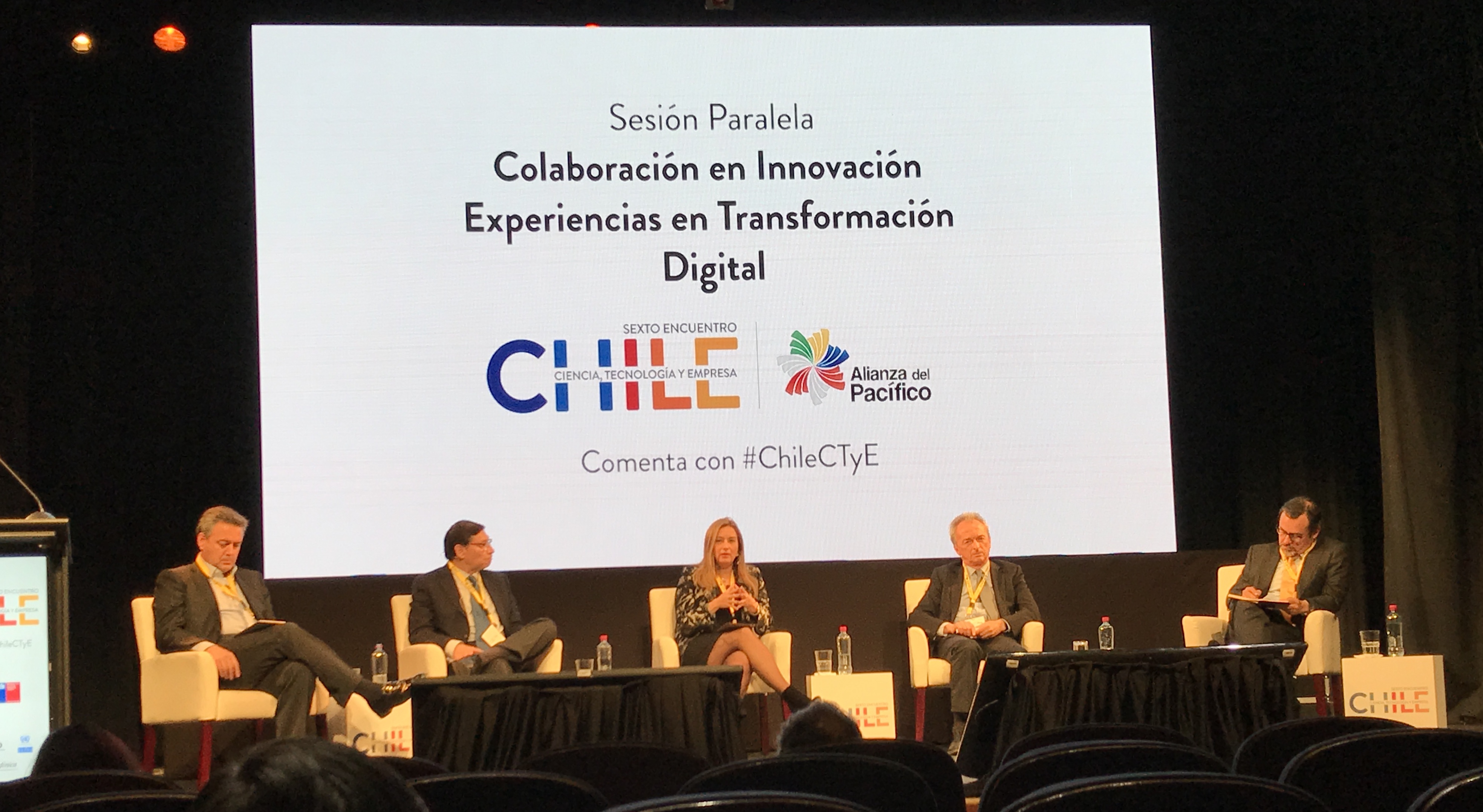 Inria Chile fue parte del 6º Encuentro Chile: Ciencia, Tecnología y Empresa