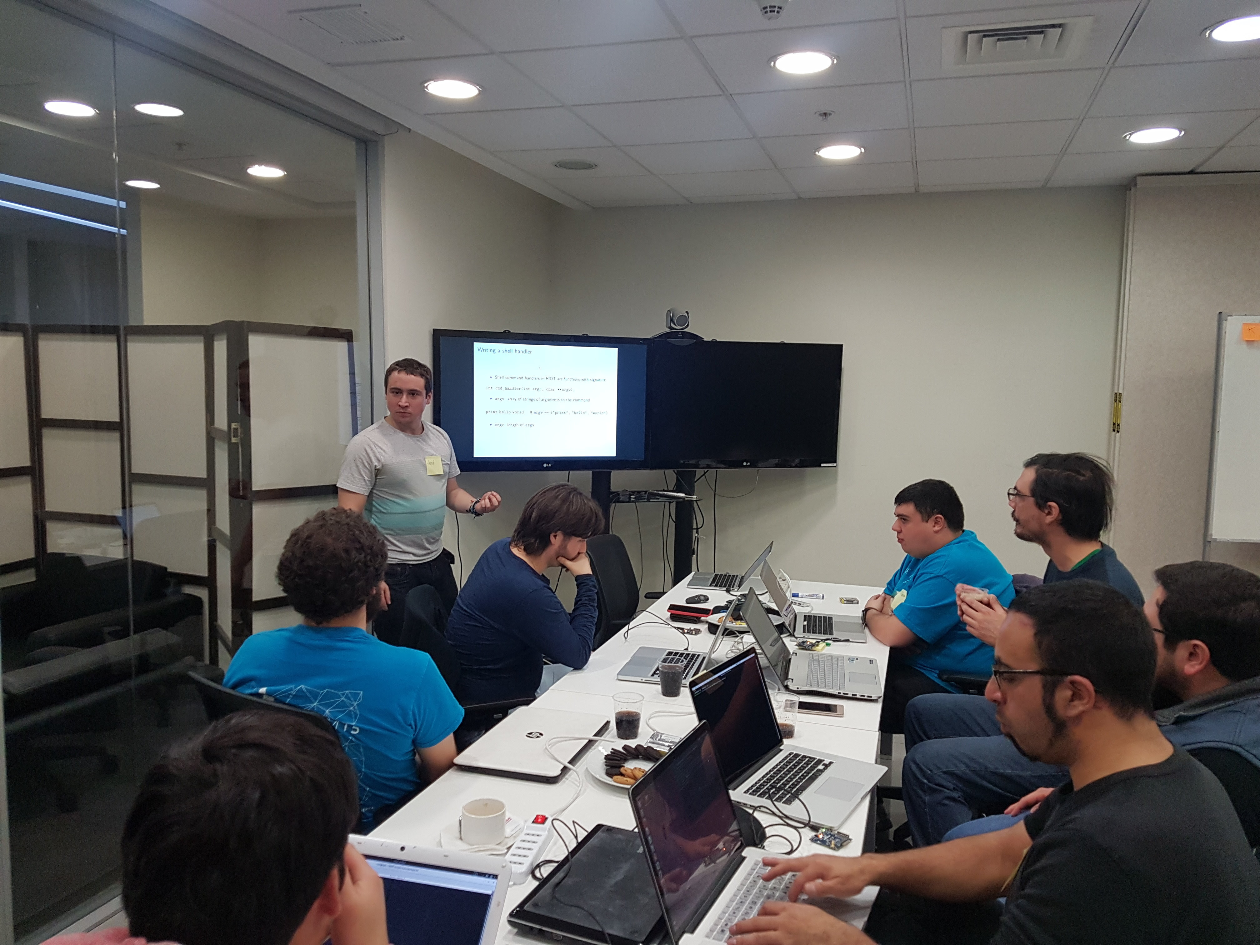 Taller sobre RIOT-OS e Internet de las Cosas en Inria Chile