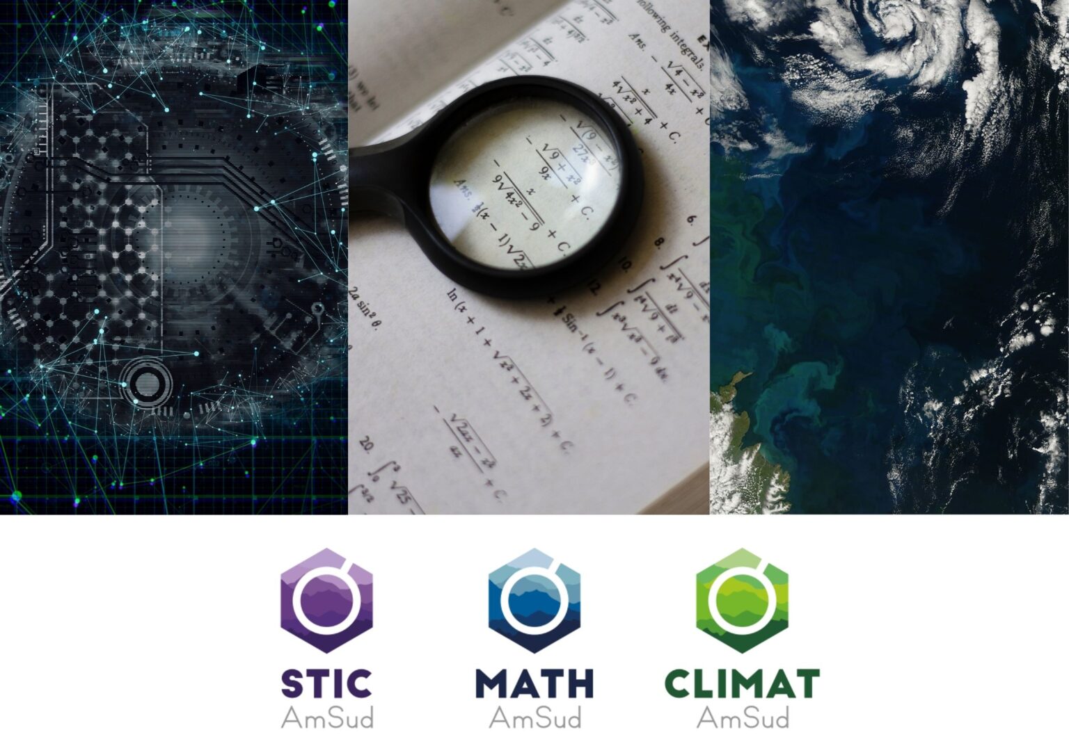 Programas de cooperación científico-tecnológica STIC, MATH y CLIMAT AmSud