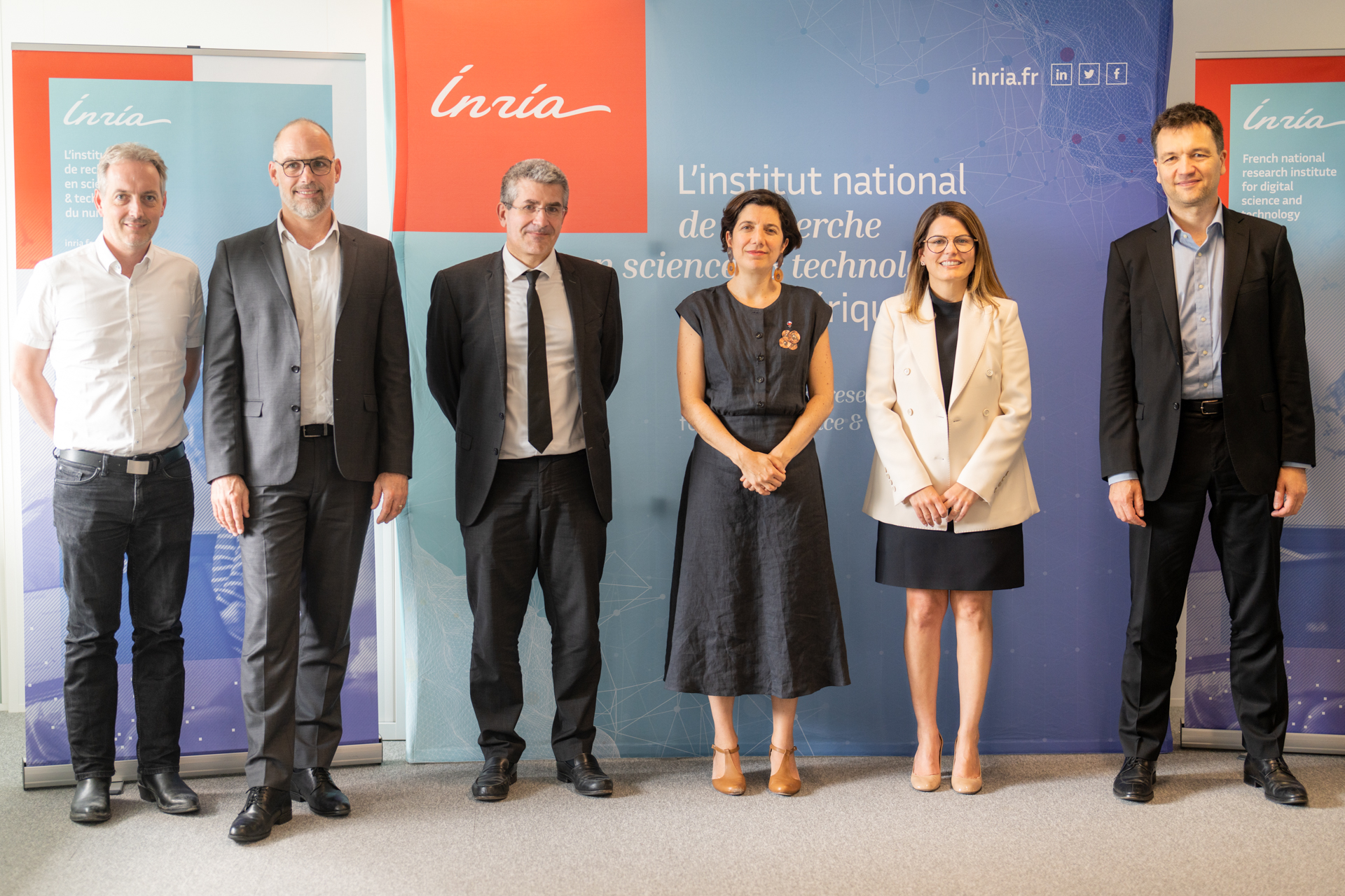 Ministra de Ciencia visita Inria